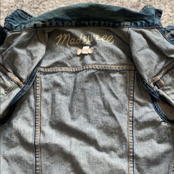 Madewell Denim Vest sz XS - Picture 2 of 4